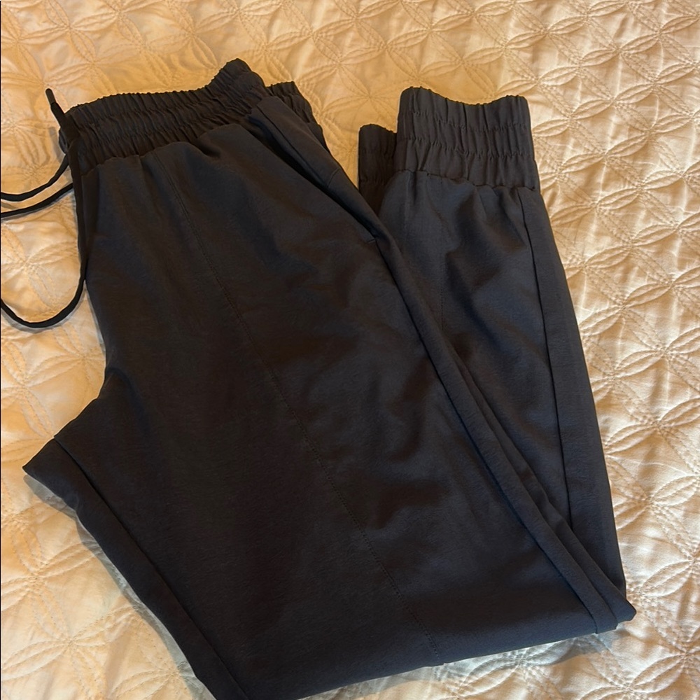 ZYIA Black Track Joggers